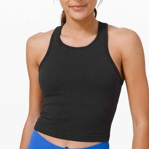 Lululemon Ebb To Street Crop Racerback Tank - Sz 6